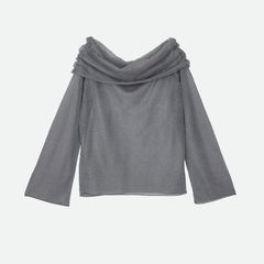 【残り一点】Sheer Off Shoulder Knit