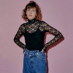 【残り一点】Lace Turtle Top