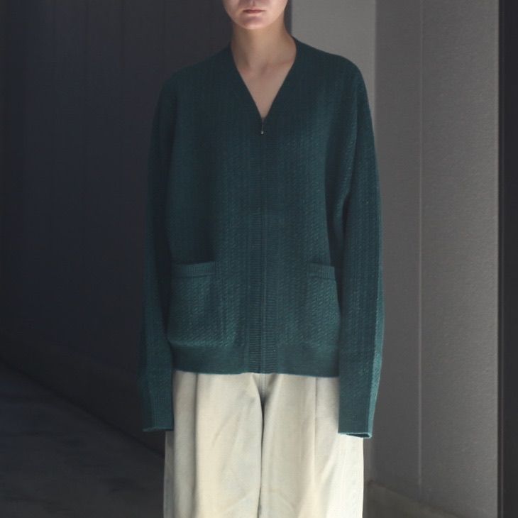 【残り一点】Nep V Zip-up Cardigan