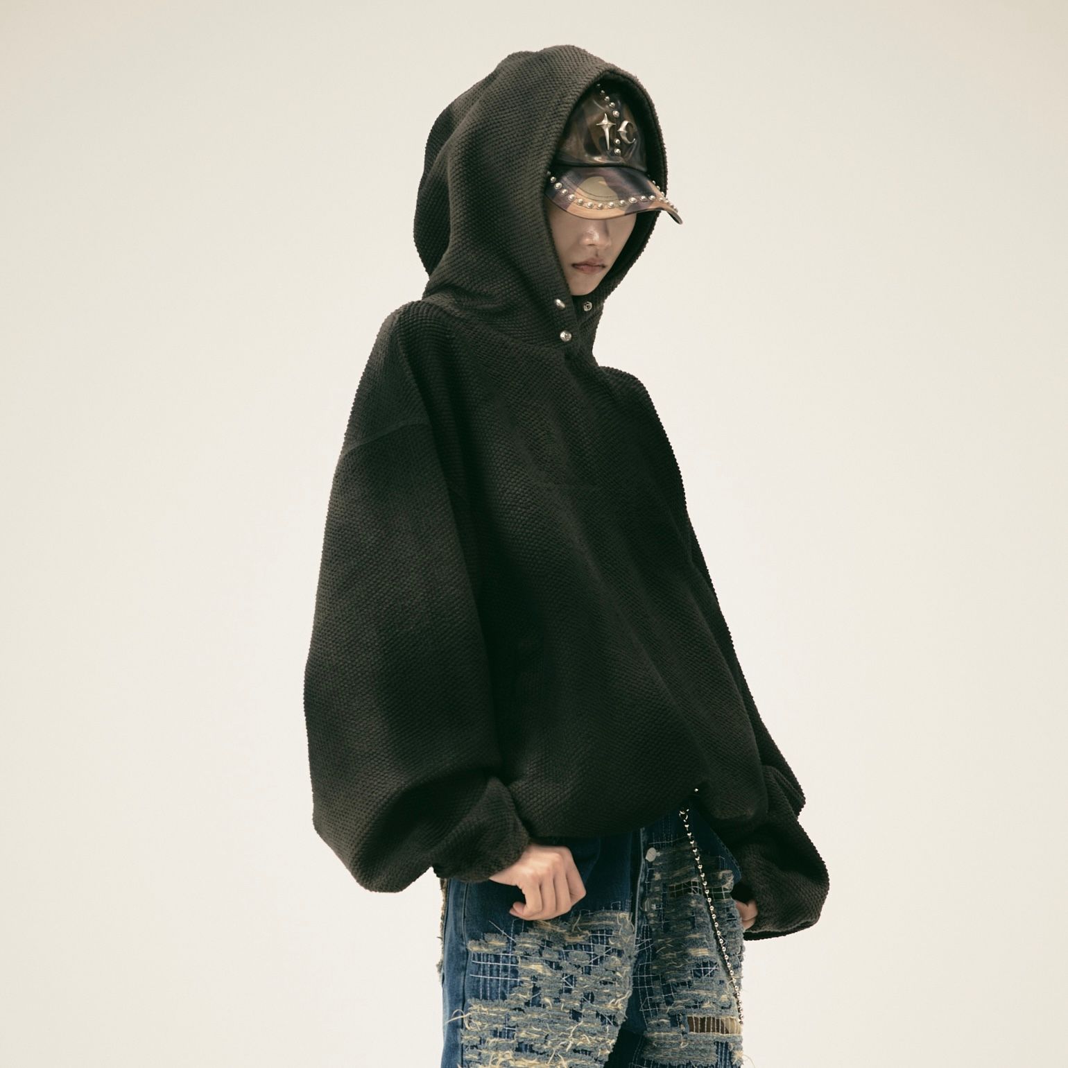 【残り一点】TC Sprayed Terry Hoodie