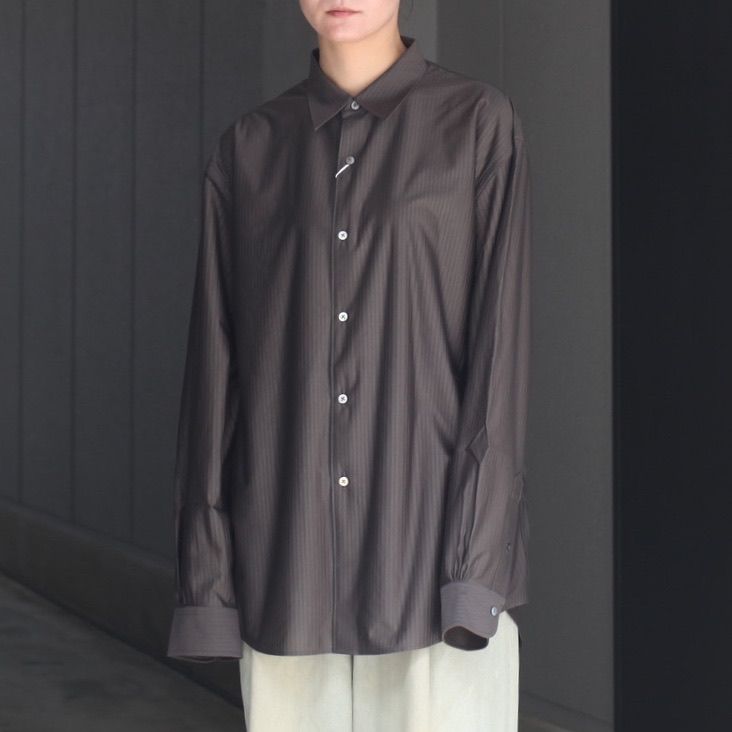 【残り一点】46G Stripe Modest Shirt