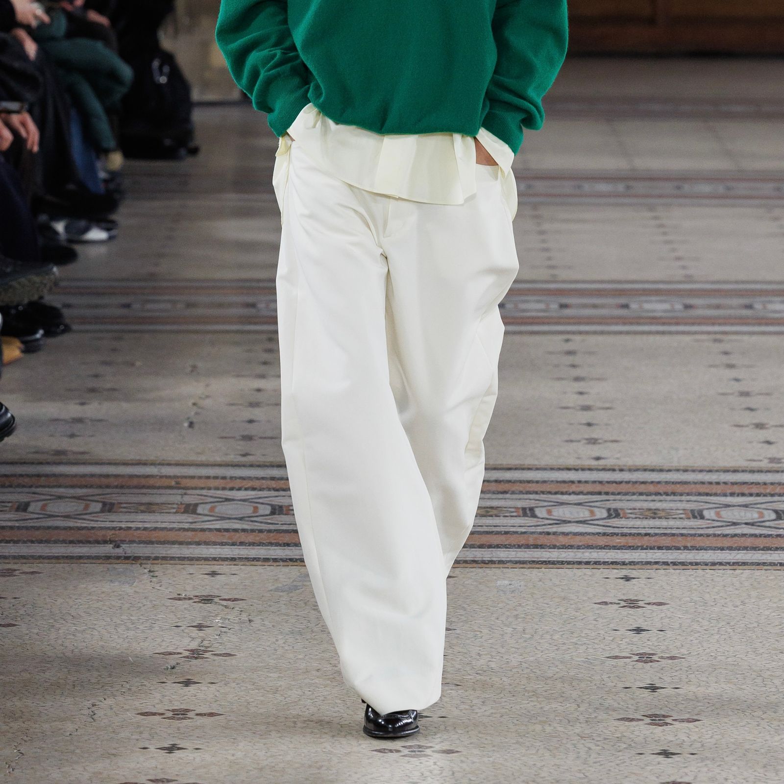 【残りわずか】Double Weave Cotton Round Pants