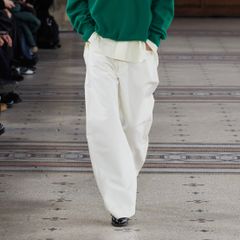 【残りわずか】Double Weave Cotton Round Pants
