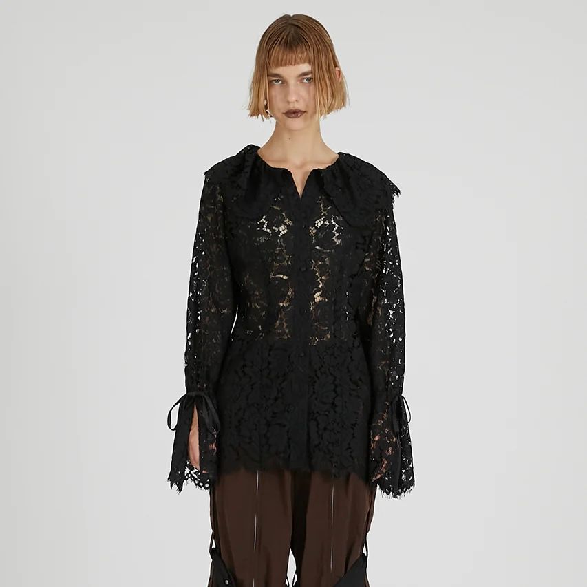 【残り一点】Scallop Lace Blouse