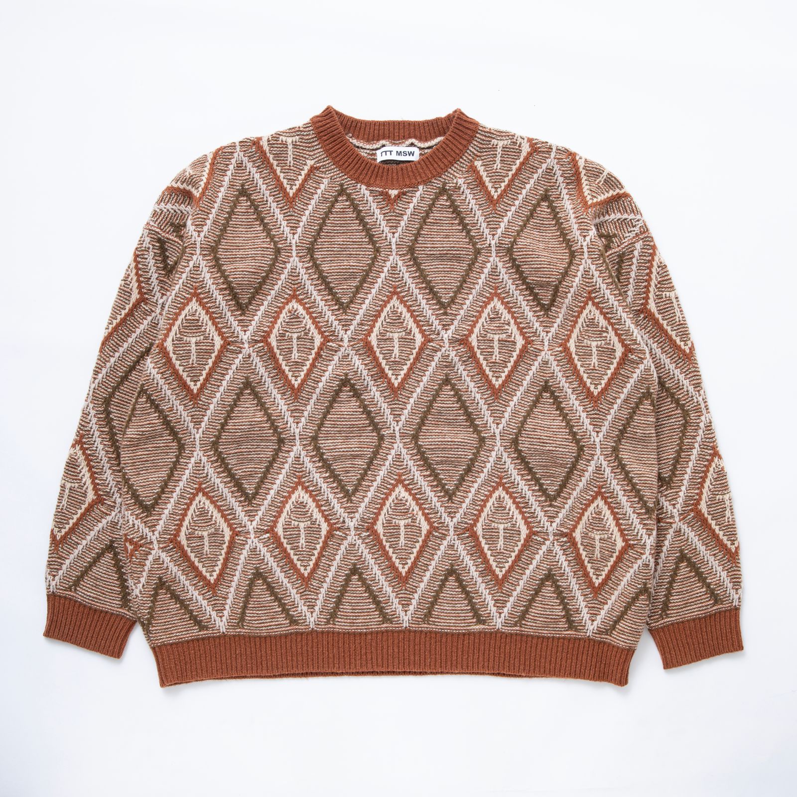 TTT MSW - 【残り一点】Diamond Pull Over Knit | ACRMTSM ONLINE STORE