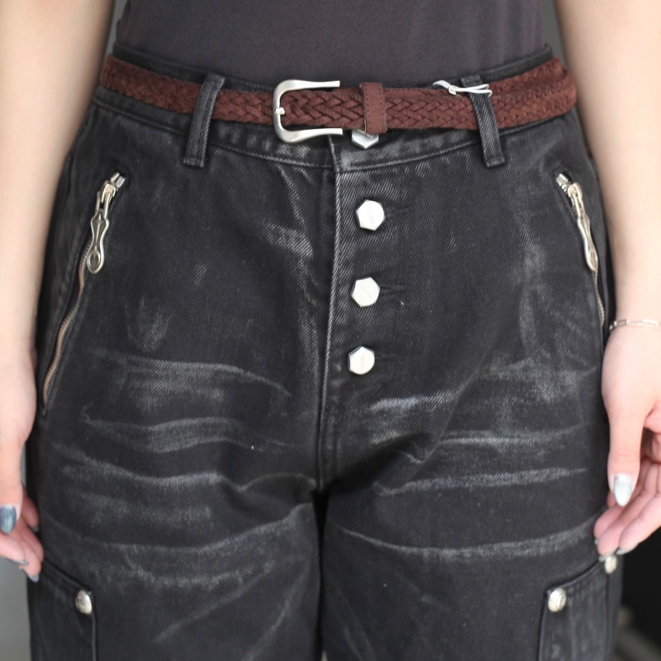 Thug Club - 【残り一点】Leave A Trace Denim Pants | ACRMTSM