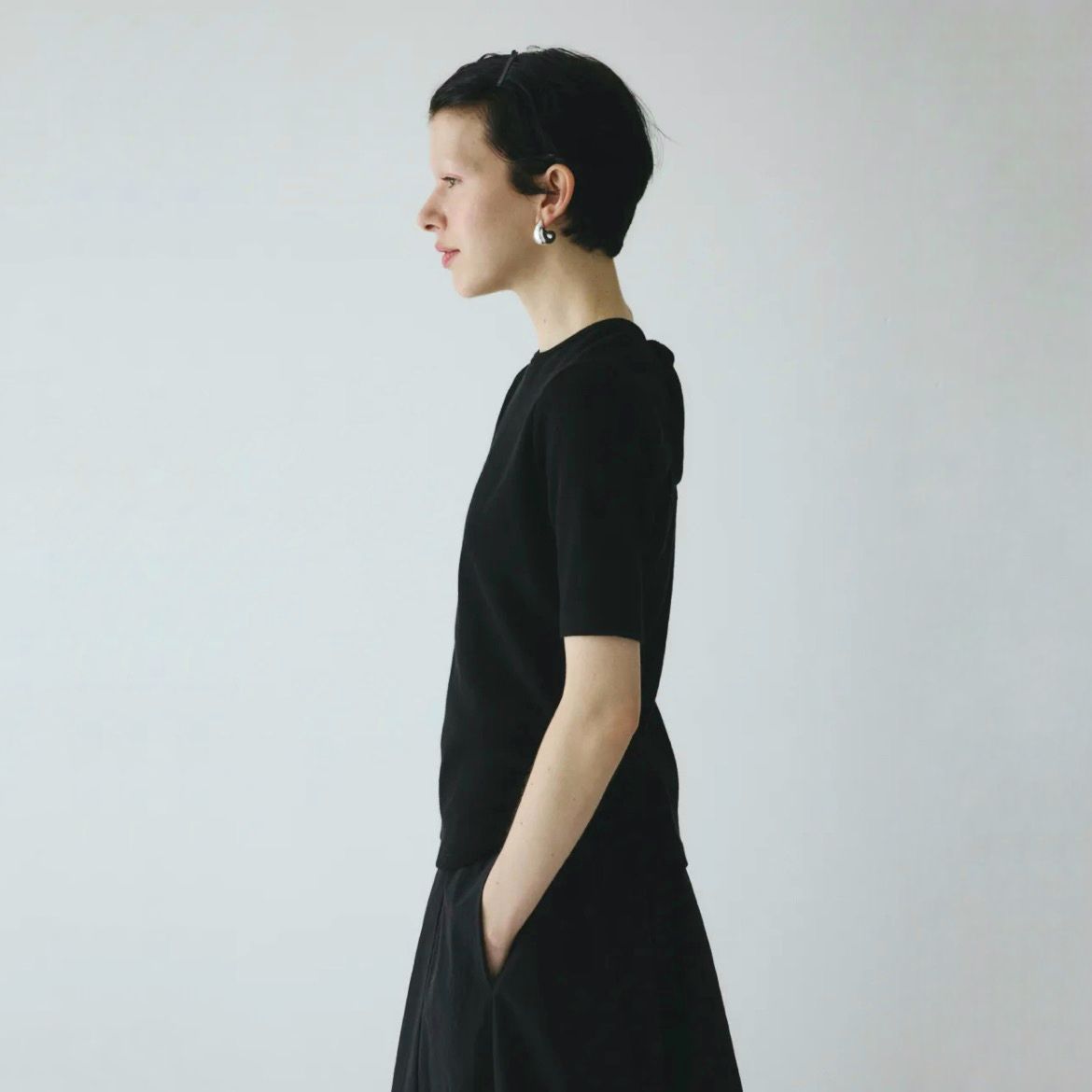 【残り一点】Back Ribbon Cut Top