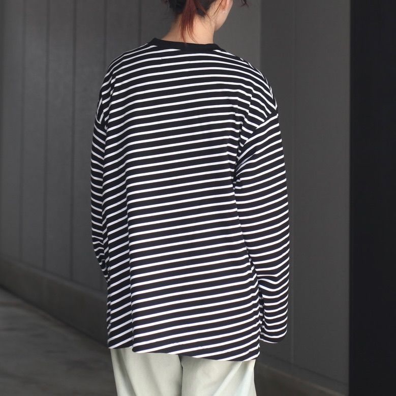 【残り一点】バイアスボーダーL/S TEE