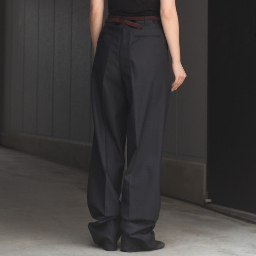 【残り一点】Wool Straight Trousers