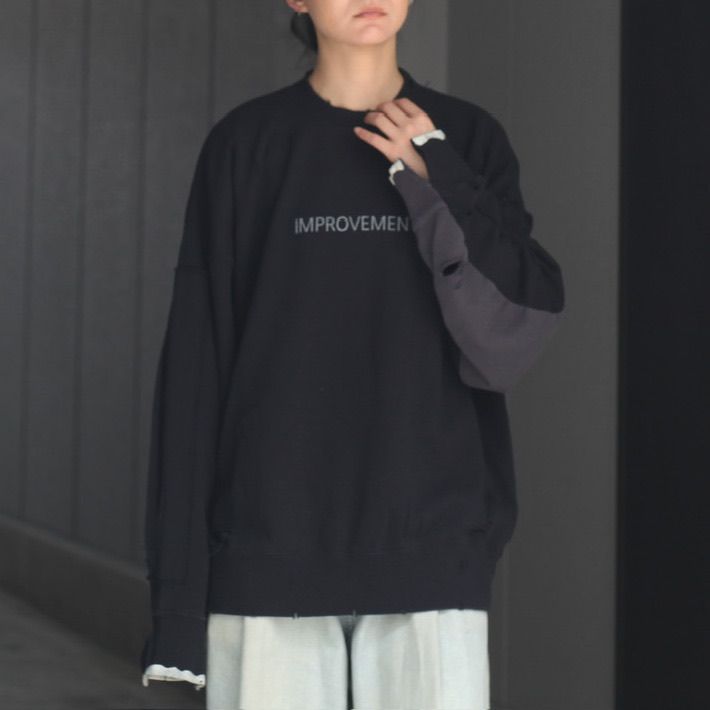 stein - 【残りわずか】Oversized Rebuild Sweat LS | ACRMTSM ONLINE