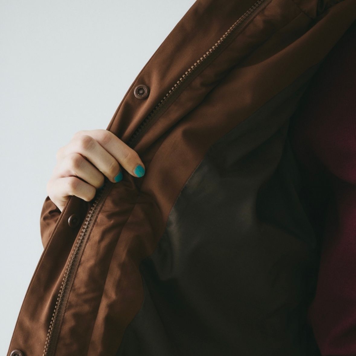 【残り一点】Frill Neck Padded Blouson