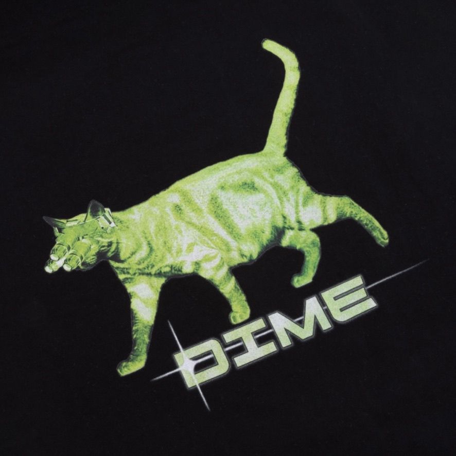 【関税込み】Dime ブラック Splinter Tシャツ Dime - 【残り一点】Splinter T-Shirt | ACRMTSM ONLINE STORE