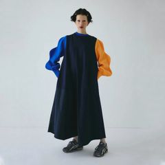 【残り一点】Mountain Sleeve Docking Dress