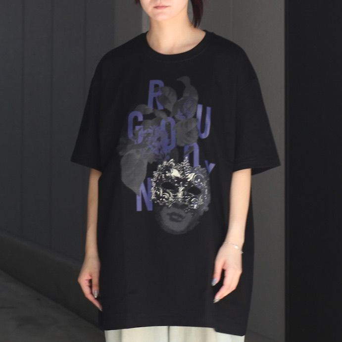 【残り一点】Print Tee(MASK PURPLE)