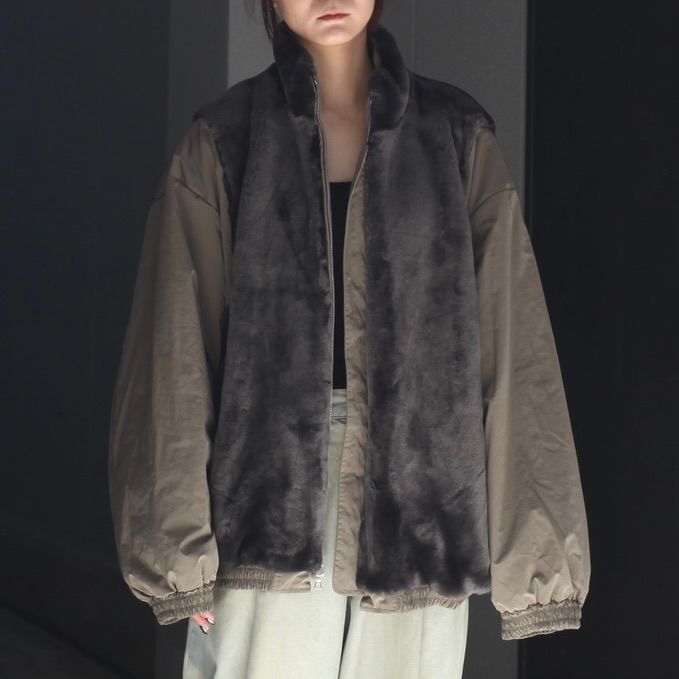 【残りわずか】Mouton Inner Reversible Padded Jacket