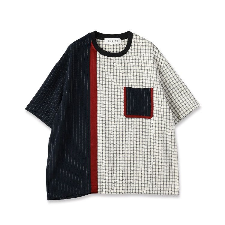 【残り一点】Check Bi Color Pullover