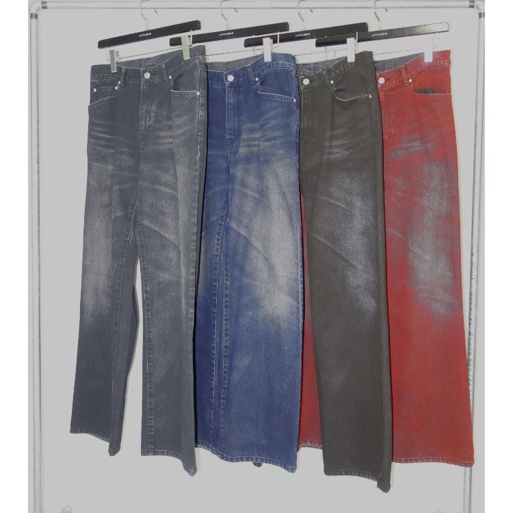 【残り一点】Flocked Denim Pants