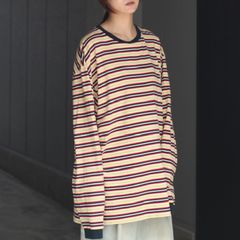 【残り一点】36G Multi Border L/S Tee