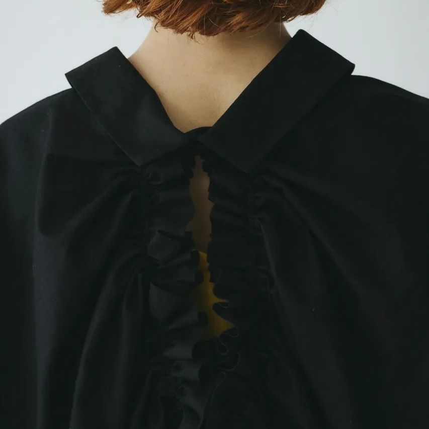 【残り一点】Back Shirring Shirt