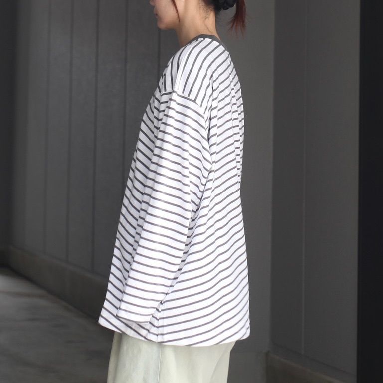 【残り一点】バイアスボーダーL/S TEE