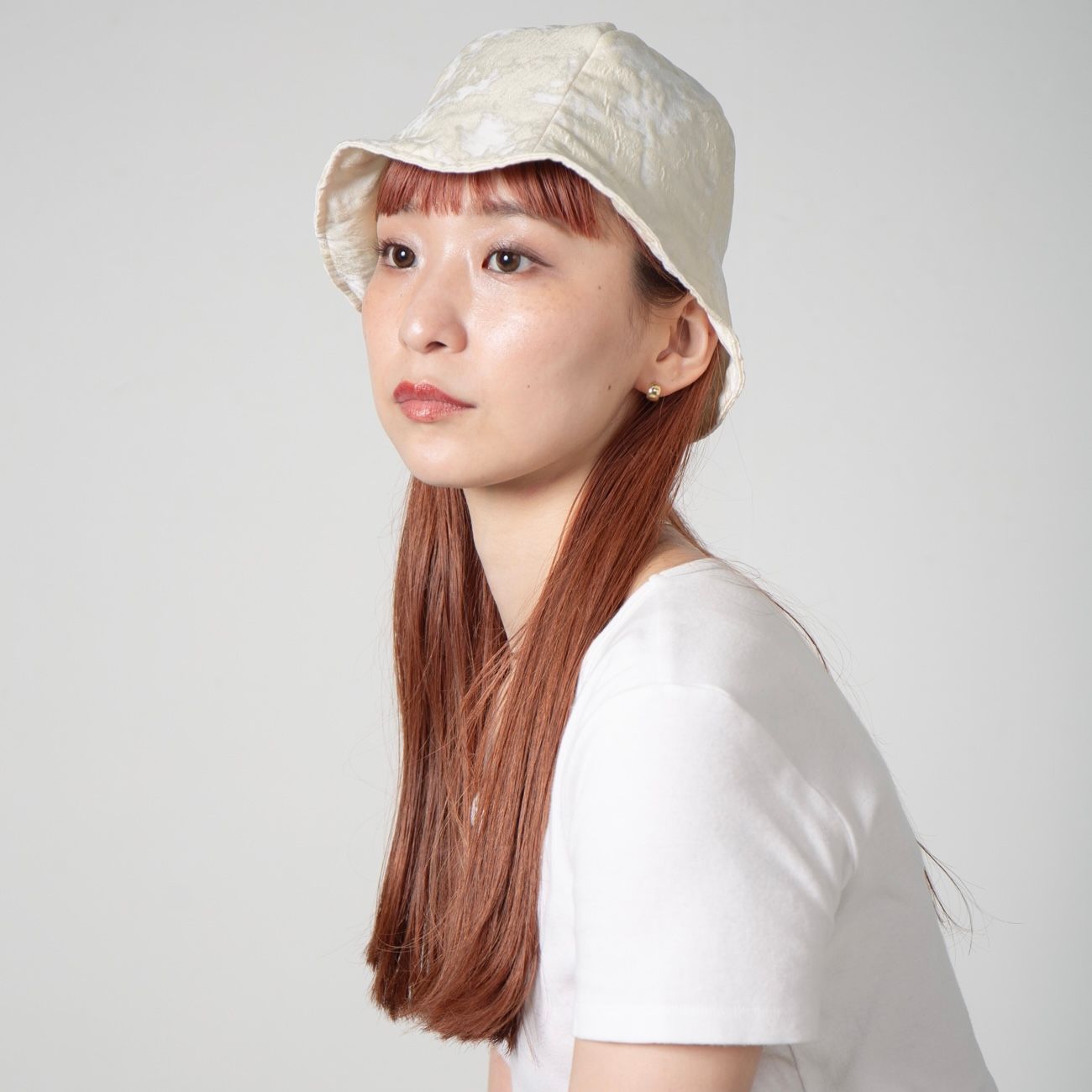 【残り一点】Jacquard Tulip Hat