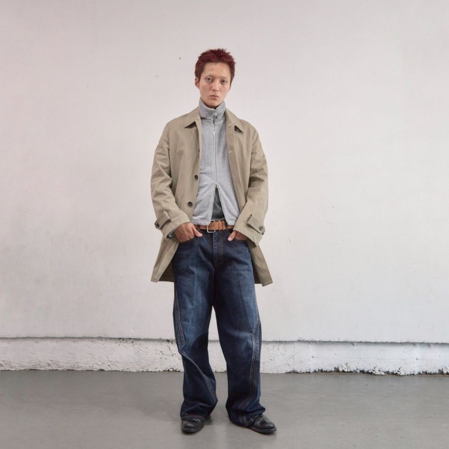 【残りわずか】3D Twisted Wide Leg Jeans