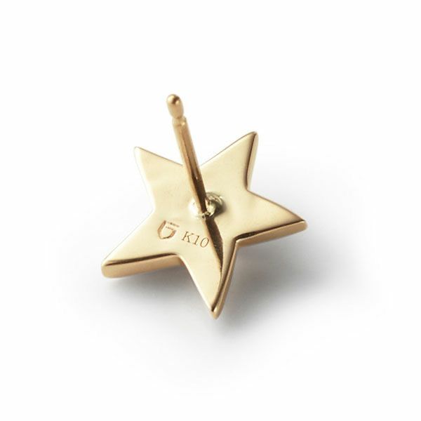 【お取り寄せ注文可能】K10 Star Pierce(GOLD)