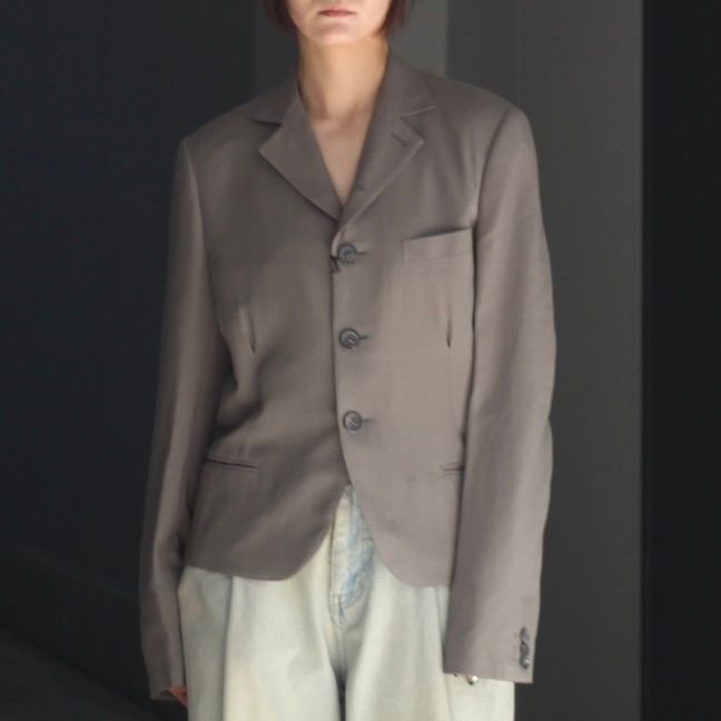 【残り一点】Wool Serge Slim Fit Jacket