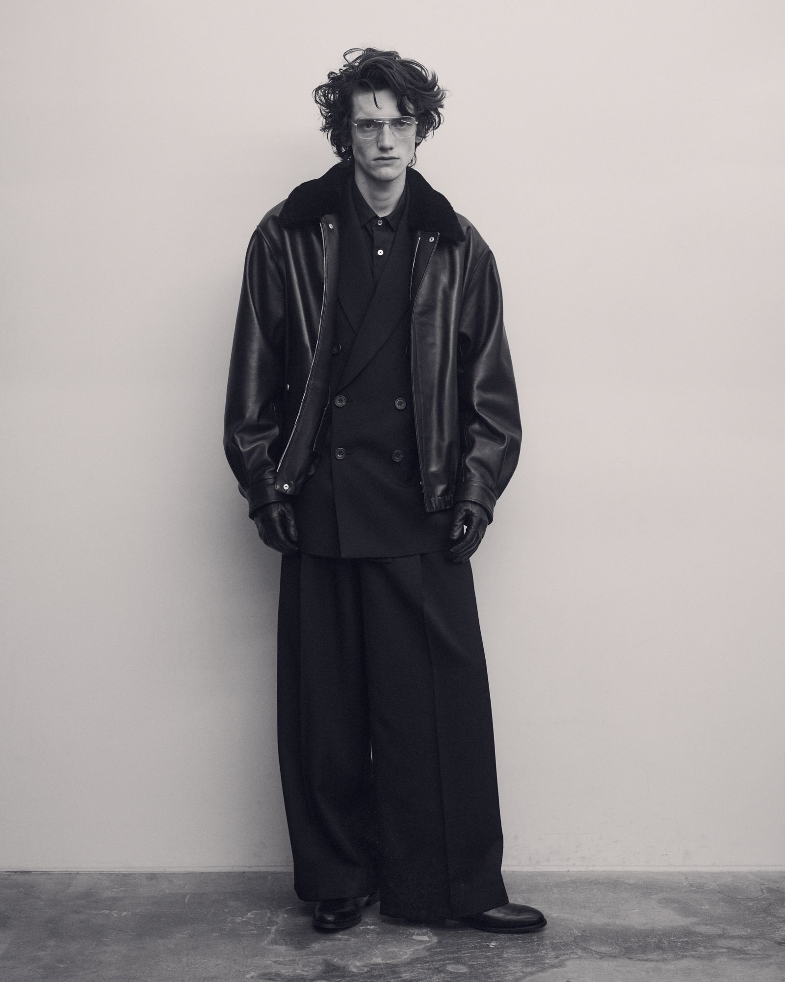 ssstein - 【残り一点】Suvin Cotton Oversized Down Pat Shirt