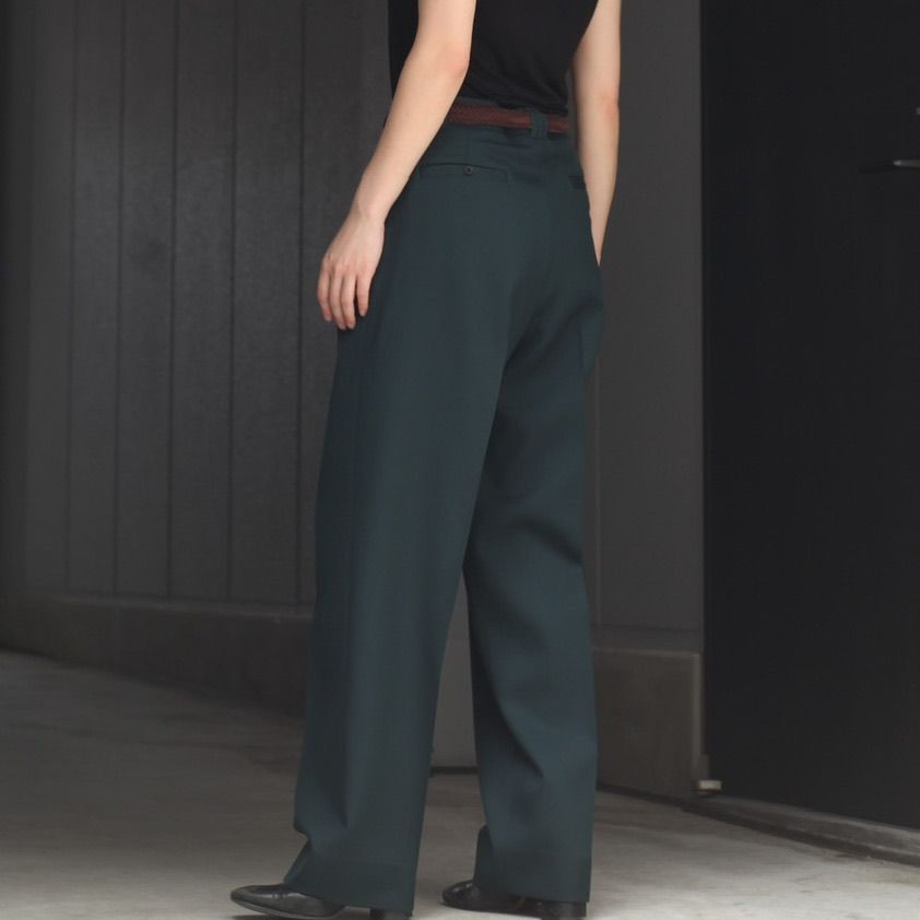 YOKE - 【残り一点】3pleated Wide Trousers | ACRMTSM ONLINE STORE