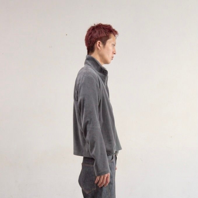 【残り一点】Velour Zip Up Track Top