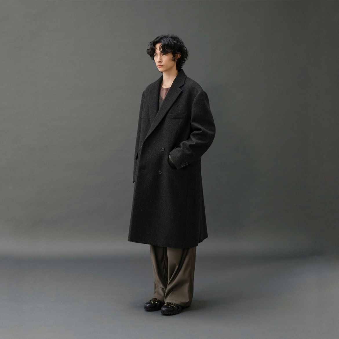 【残り一点】Fog Double Breasted Coat