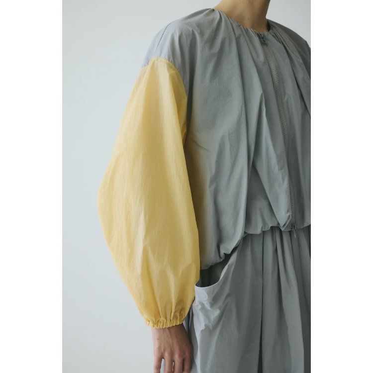 【残り一点】Balloon Hem Nylon Blouson