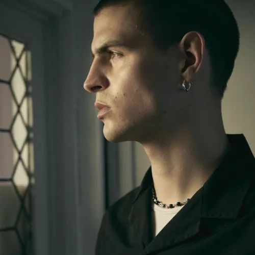 【お取り寄せ注文可能】Grid Ball Hoop Earring