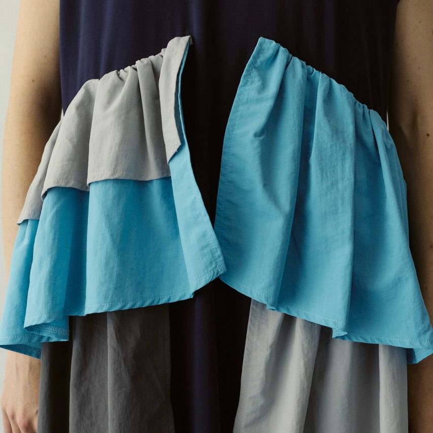 【残り一点】Side Frill Pante Dress