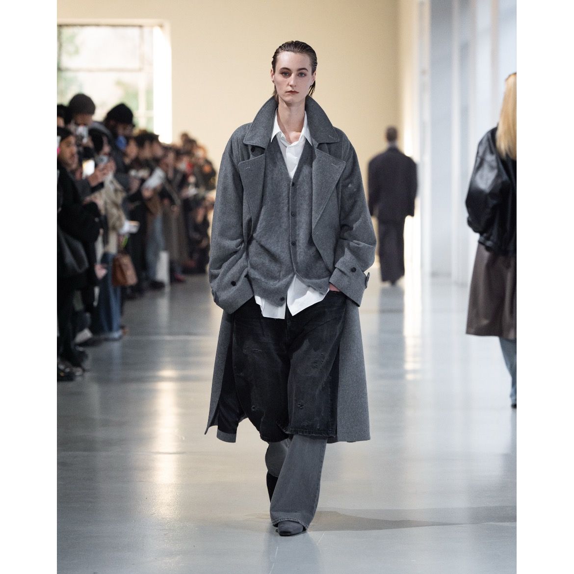 【残り一点】Suvin Cotton Oversized Regular Collar Shirt