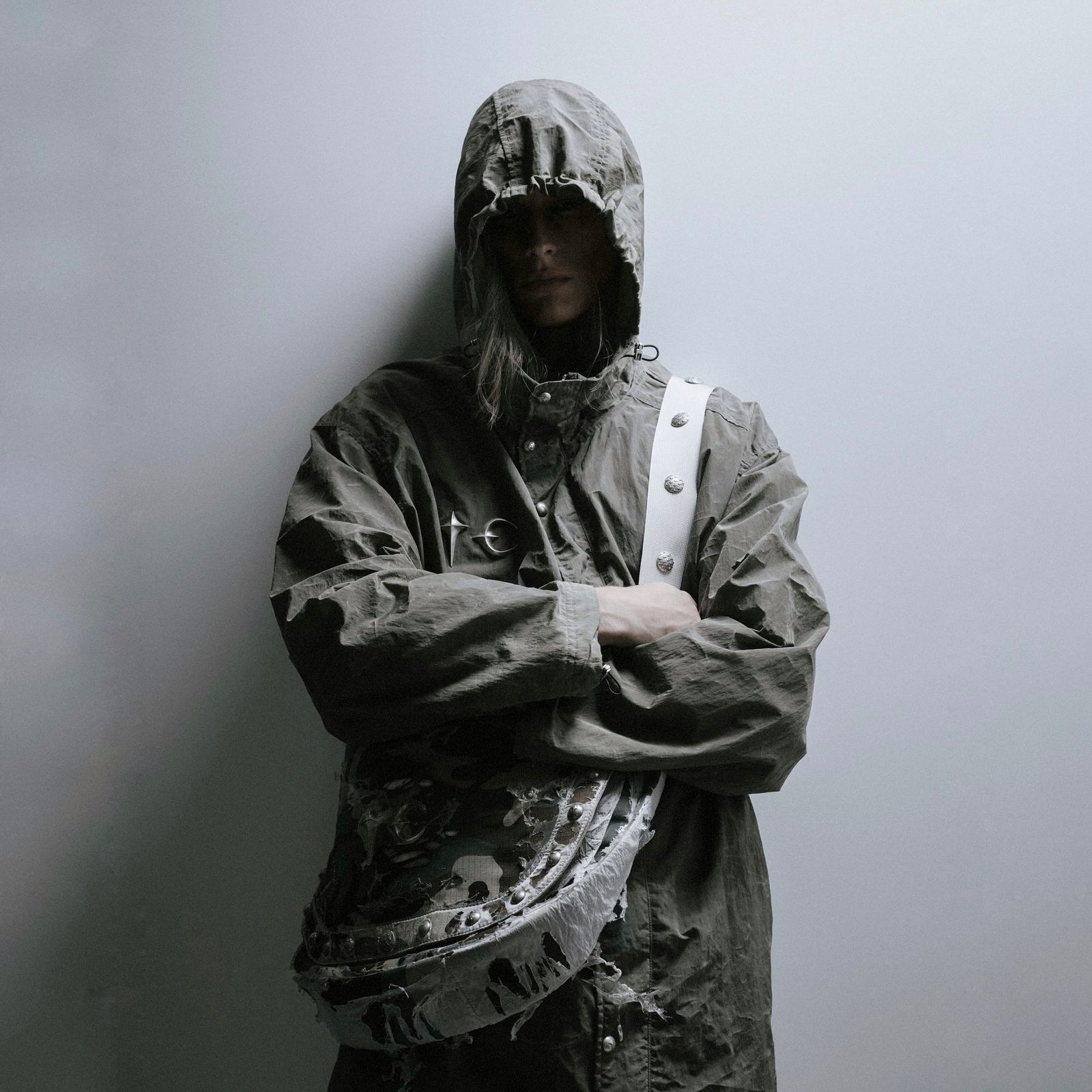 【残りわずか】Burnt Bio Army Messenger Bag