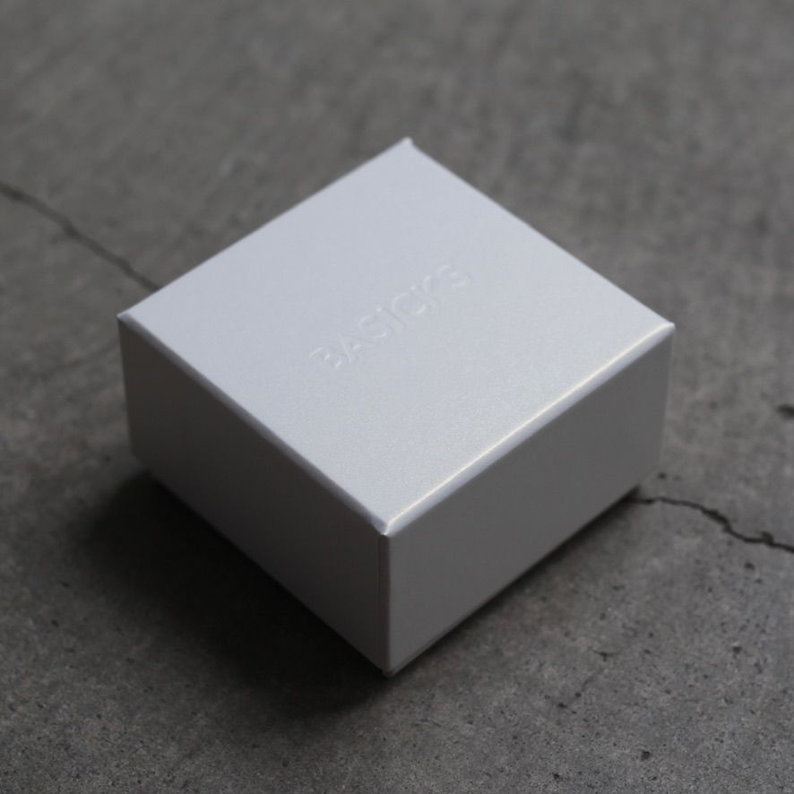 【残り一点】BB Logo Earrings(SILVER_両耳用)