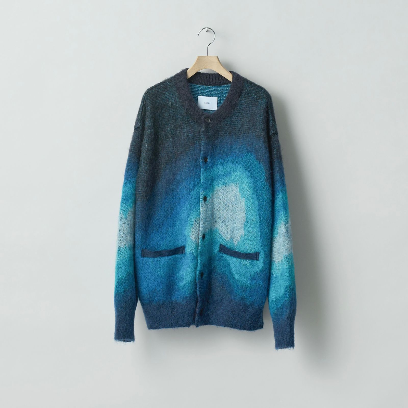 やすい stein22aw GRADATION MOHAIR CARDIGAN | everestdg.com