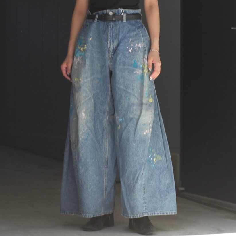 【残り一点】Painted Ordinary City Egg Baggy