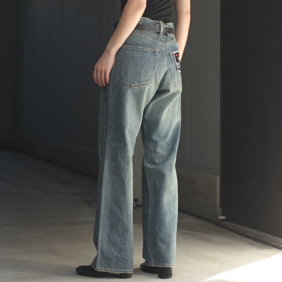 【残りわずか】Straight Vintage Denim Pants