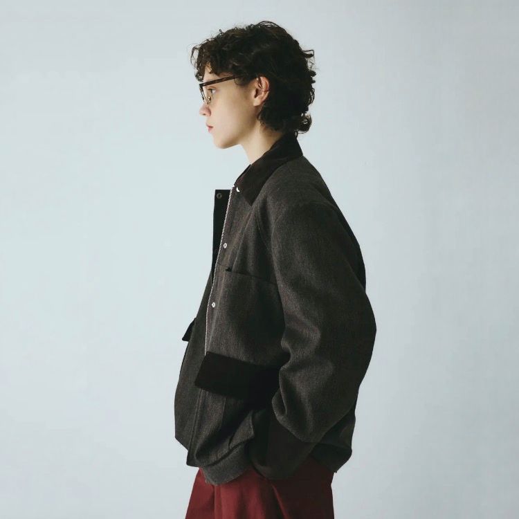 【残り一点】Herringbone Loose Jacket