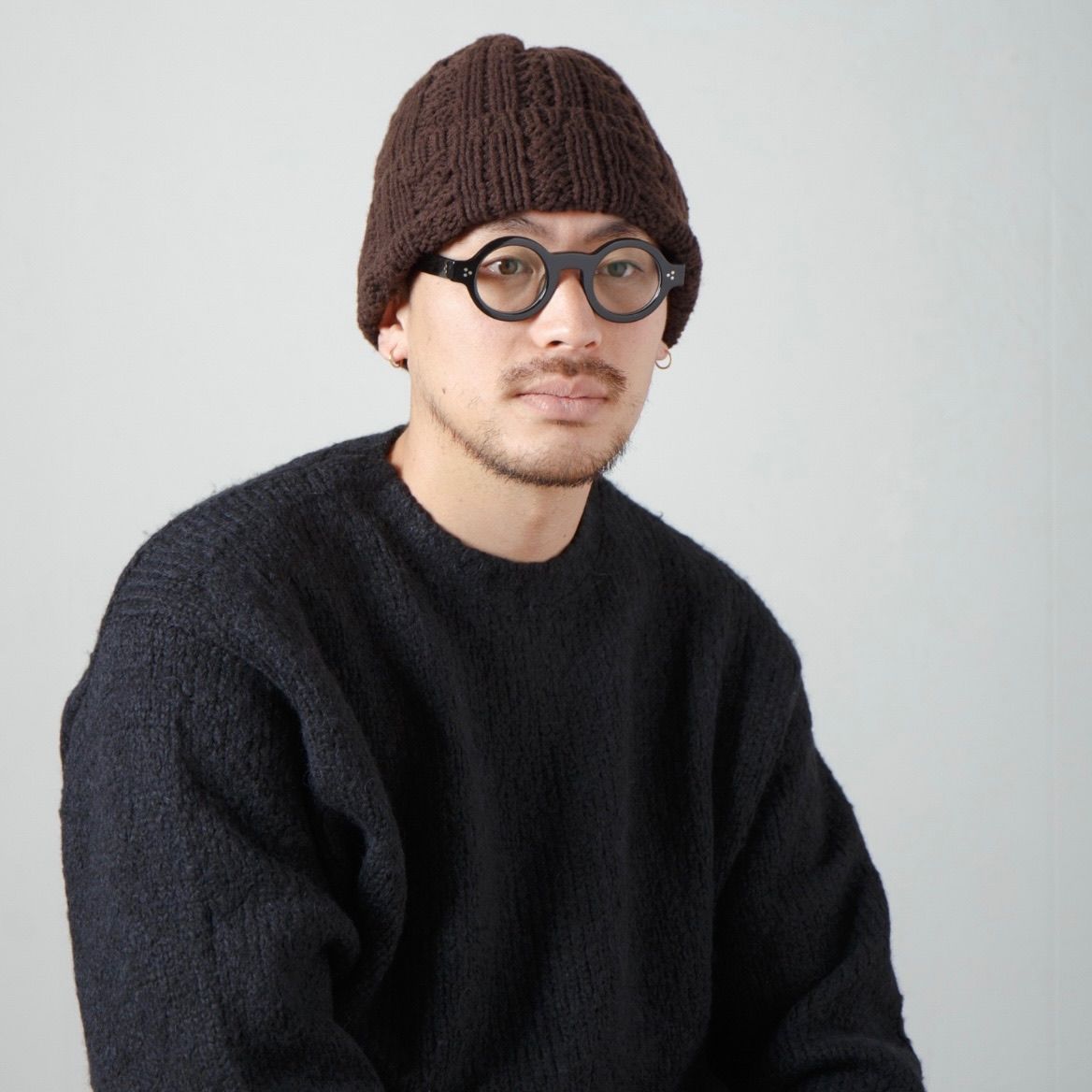 【残り一点】Insideout Cable Knit Cap