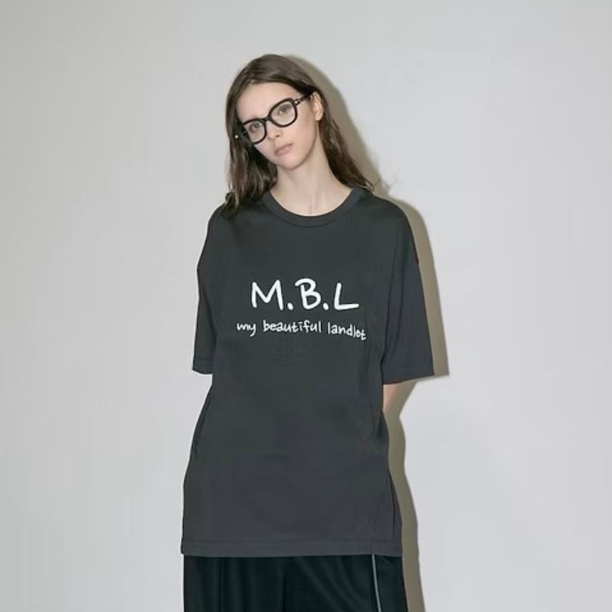 【残り一点】MBLロゴ刺繍Tee