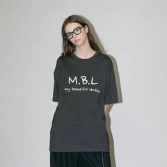 【残り一点】MBLロゴ刺繍Tee