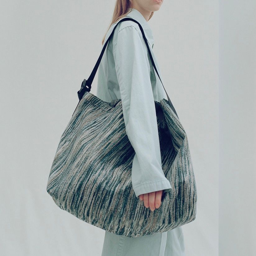 YOKE】JACQUARD BIG SHOULDER BAG 【正規取扱店】 51.0%OFF