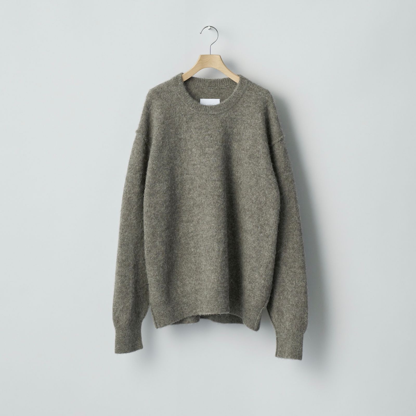 【残りわずか】Wool/Alpaca Knit Crew Neck LS