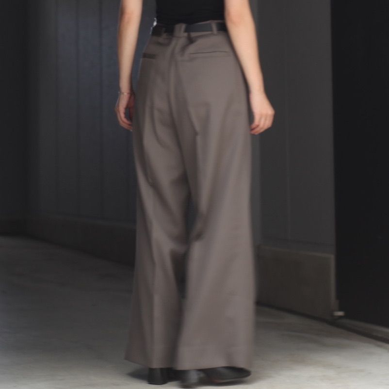 【残り一点】3pleated Wide-leg Trousers