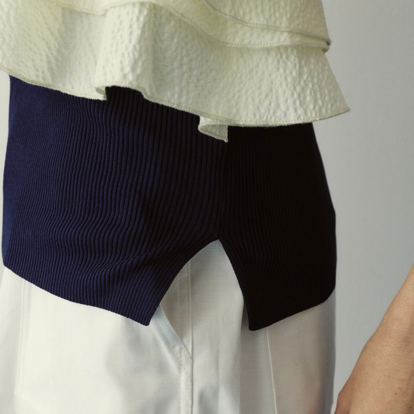 【残り一点】Wave Flare Knit Tops