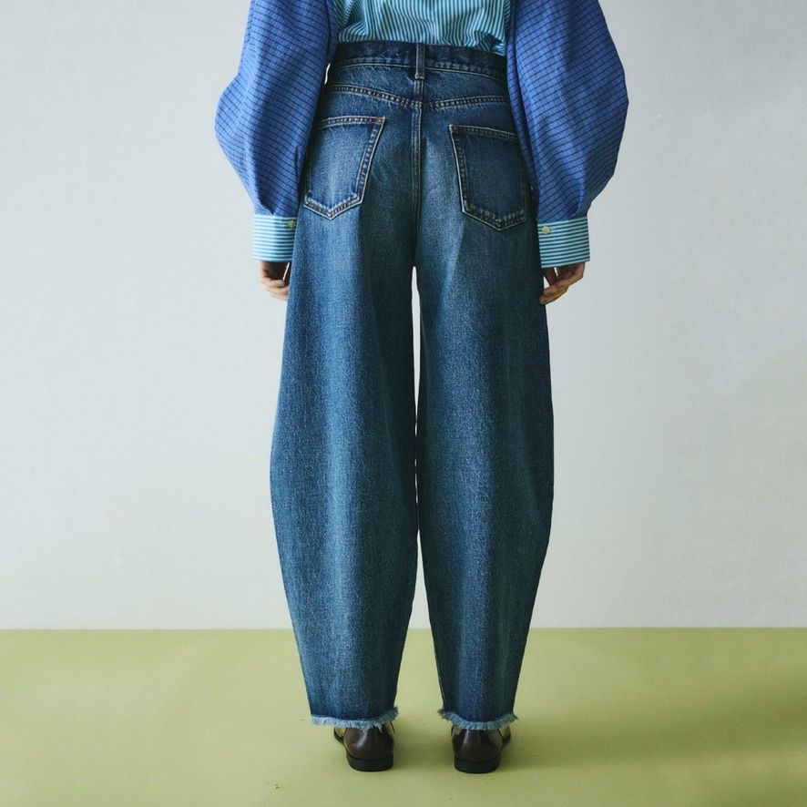 【残り一点】Fringe Hem Denim